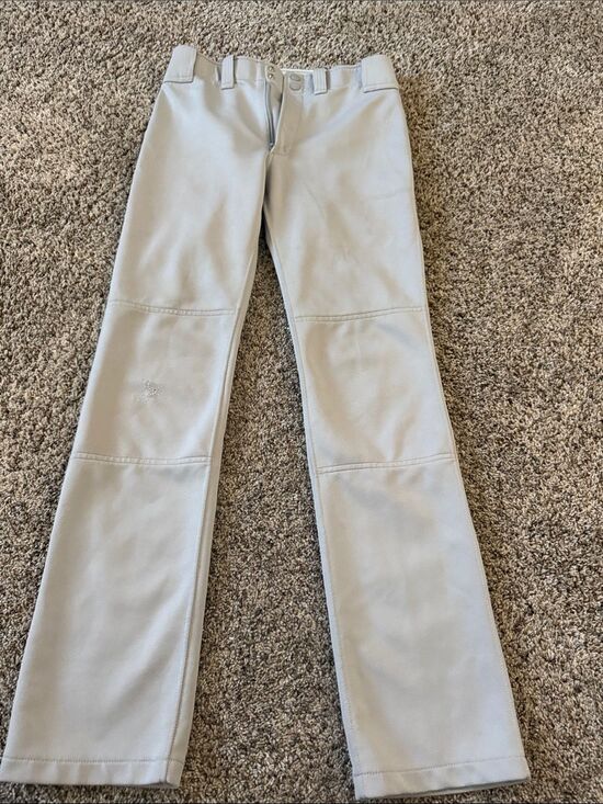 Mizuno Other - Mizuno Kids Full length Baseball Pants in Light Gray